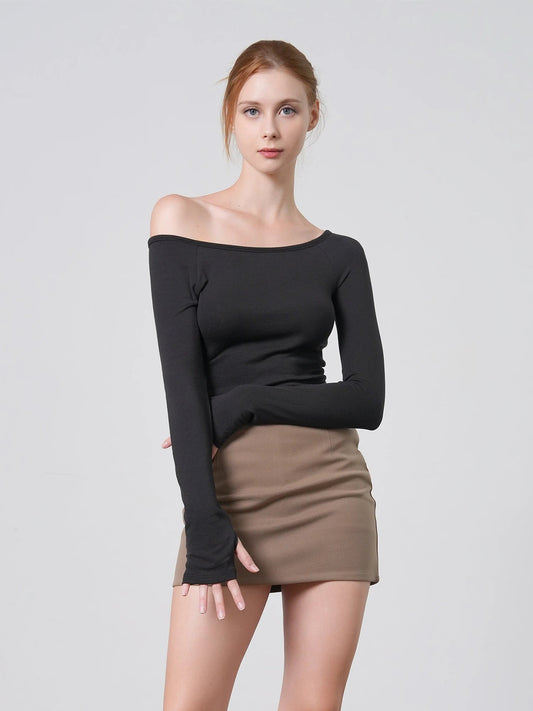 Multi-wear Long Sleeve Top