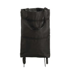 Foldable Shopping Trolley Bag with Wheels, Portable Reusable Grocery Tote, Lightweight Rolling Shopping Cart Bag with Carry Handles