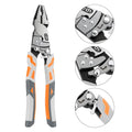 9-Inch Industrial Ratchet Self-Locking Pliers